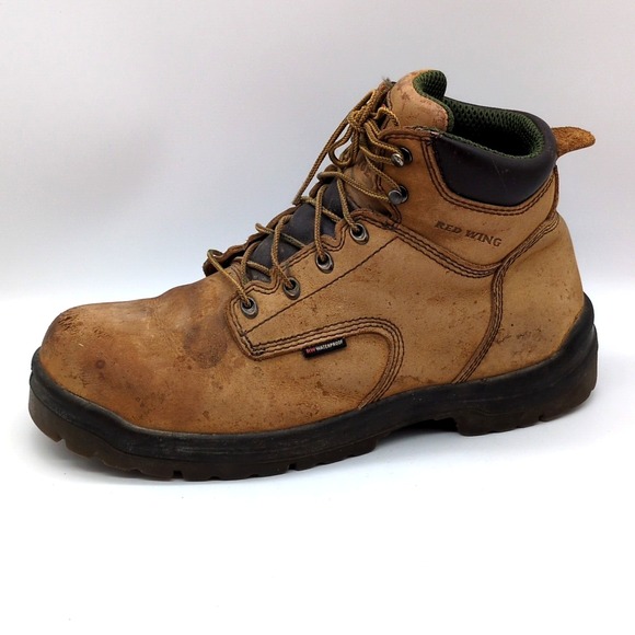 Red Wing Shoes Mens Boots Brown 14 Leather Work Boots King Toe F2892-11